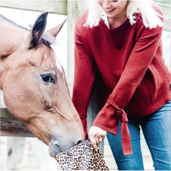 Madewell Tie-cuff Pullover Sweater - Picture 2 of 9